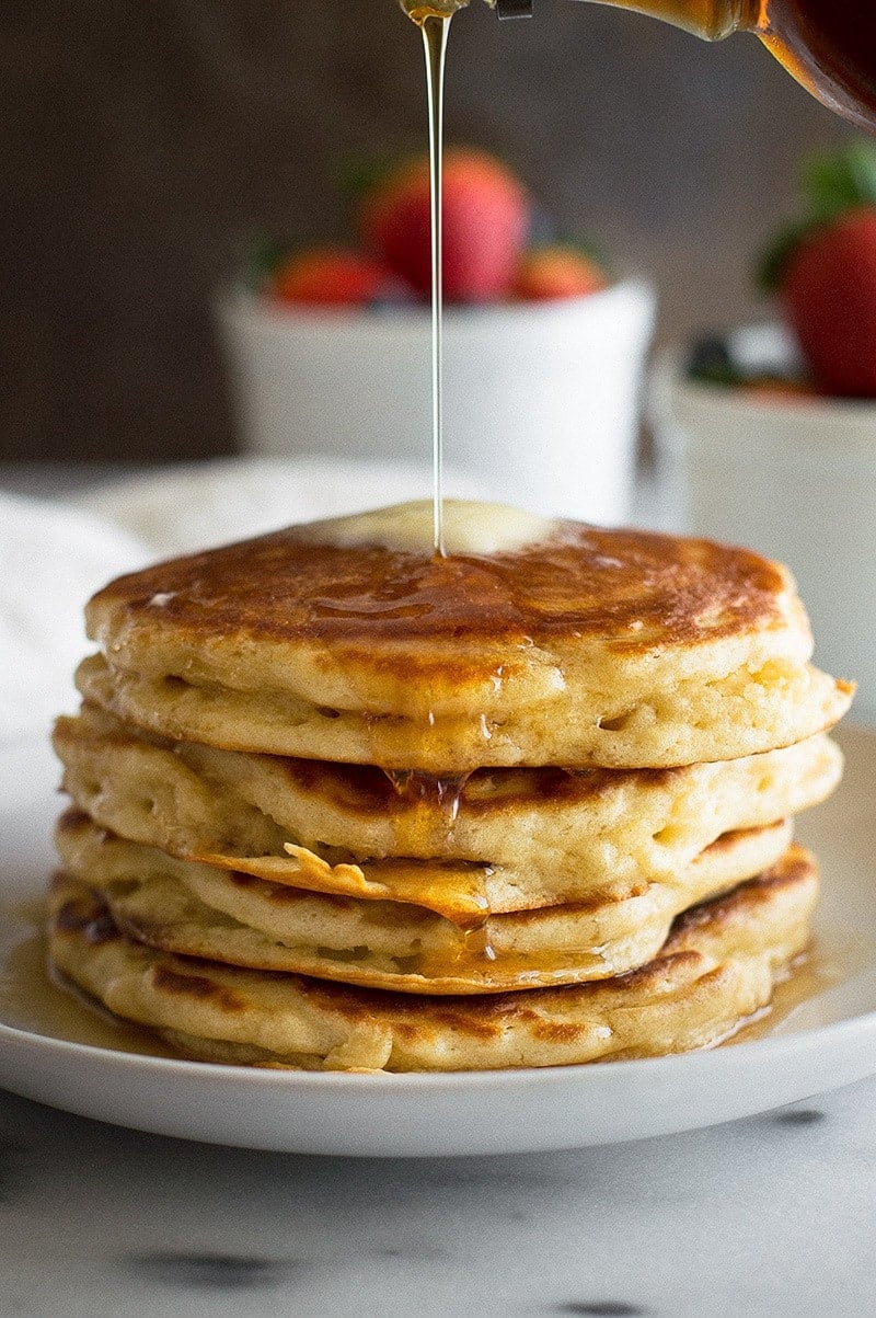 The Secret to the Best Fluffy Buttermilk Pancakes Ever