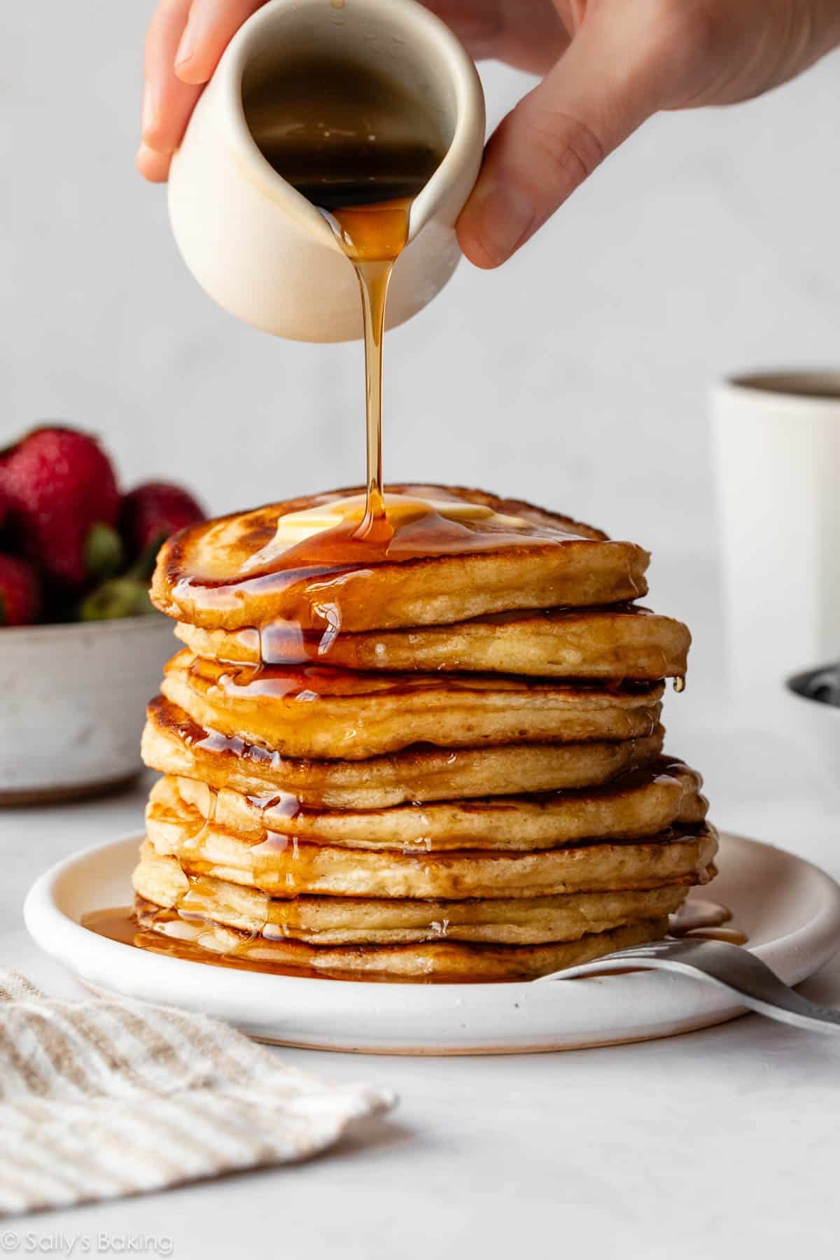 Why Homemade Fluffy Buttermilk Pancakes Beat Box Mix Every Time